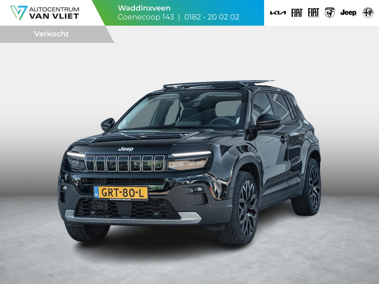 Jeep Avenger - 1.2 e-Hybrid Summit | Infotainment Pack | Schuif/Kanteldak | Leder&Winter Pack | 19" Brute - AutoWereld.nl