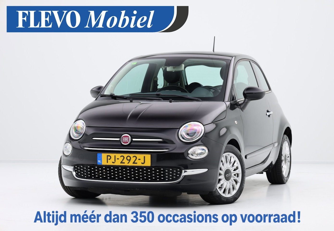 Fiat 500 - 0.9 TwinAir Turbo Lounge Pano|Navi|Airco|LMV - AutoWereld.nl