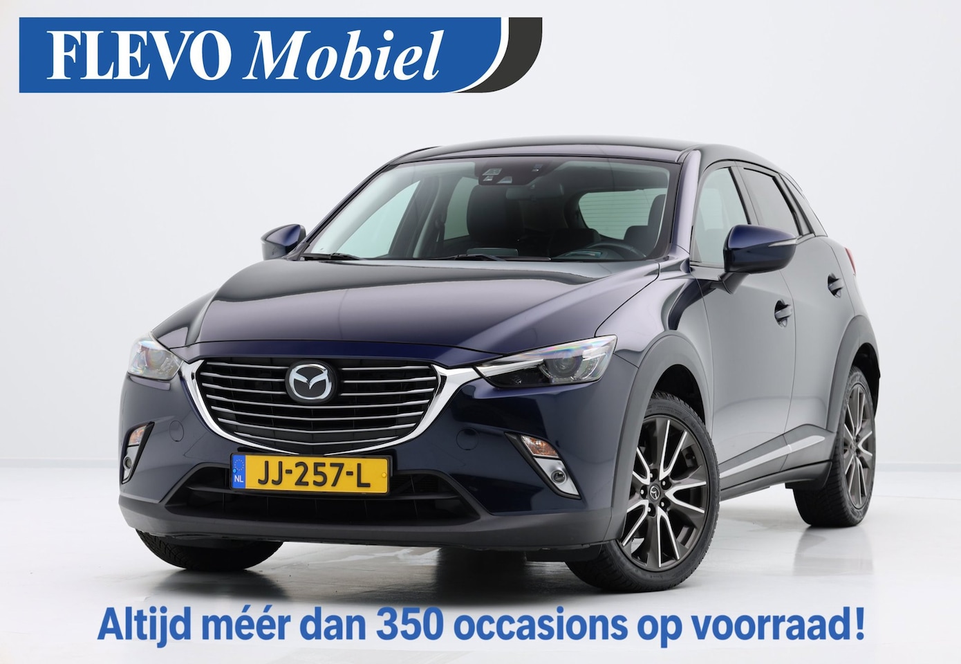 Mazda CX-3 - 2.0 SkyActiv-G 120 GT-M Adapt. Cruise|Leer-stof|Head-up|Stoelverw.|PDC|LMV - AutoWereld.nl