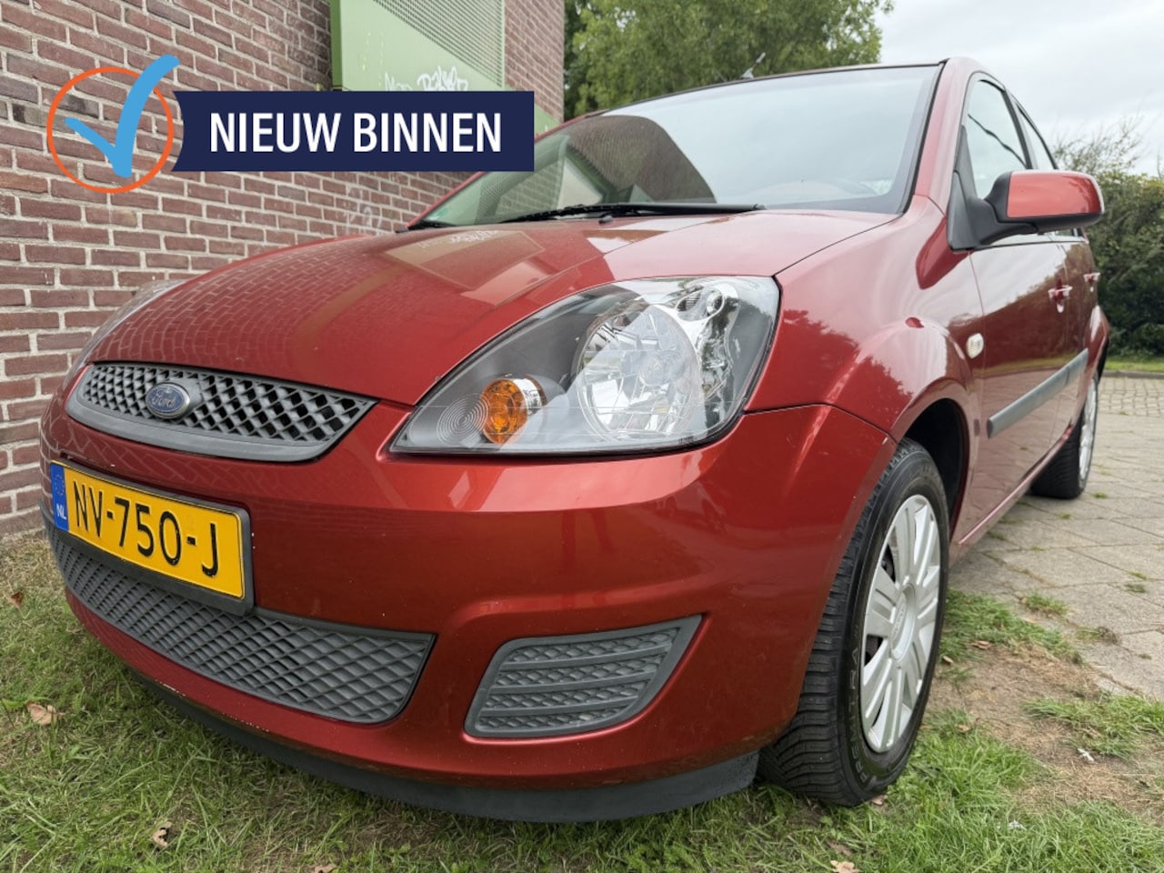 Ford Fiesta - 1.4-16V Futura XL*2008*Airco|Cruise|Cd-s|5-Deurs - AutoWereld.nl