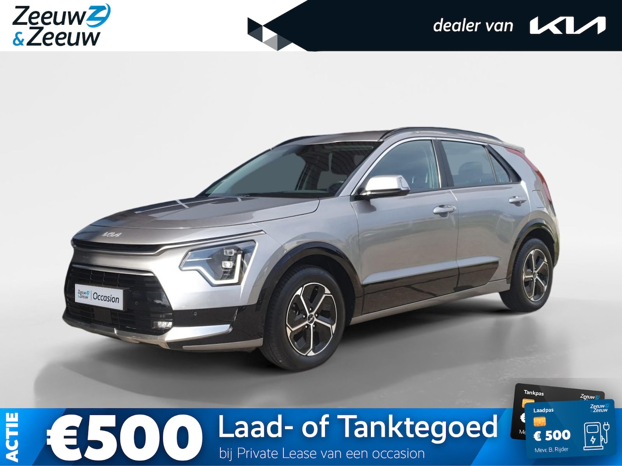Kia Niro - 1.6 GDi Hybrid DynamicLine Edition | Dodehoek detectie | Elektrisch bedienbare best. stoel - AutoWereld.nl