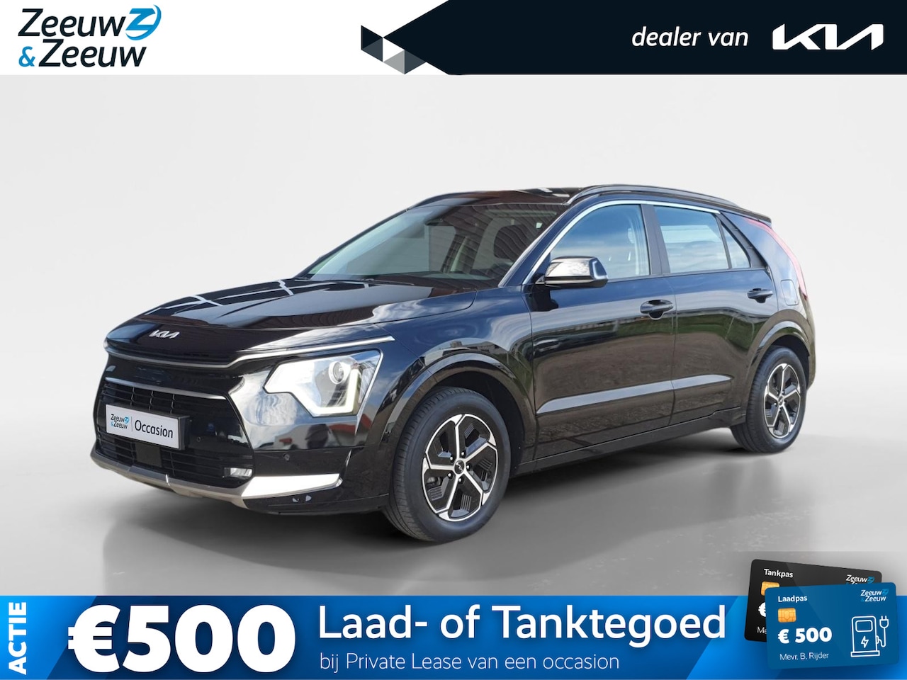 Kia Niro - 1.6 GDi Hybrid DynamicLine | Trekhaak | Navigatie | Camera | Adaptieve cruise control | Ap - AutoWereld.nl