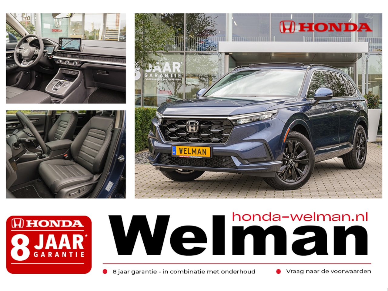 Honda CR-V - 2.0i e:PHEV ADVANCE TECH - NIEUW - PLUG -IN HYBRID - AutoWereld.nl