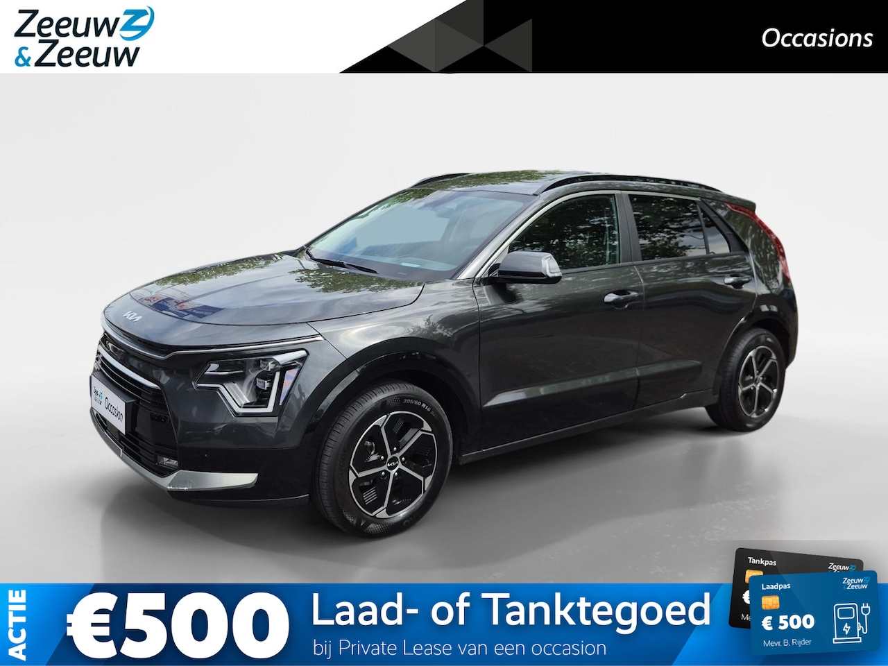 Kia Niro - 1.6 GDi Hybrid DynamicPlusLine | Cruise Control | Climate Control | Open Dak | Camera | St - AutoWereld.nl