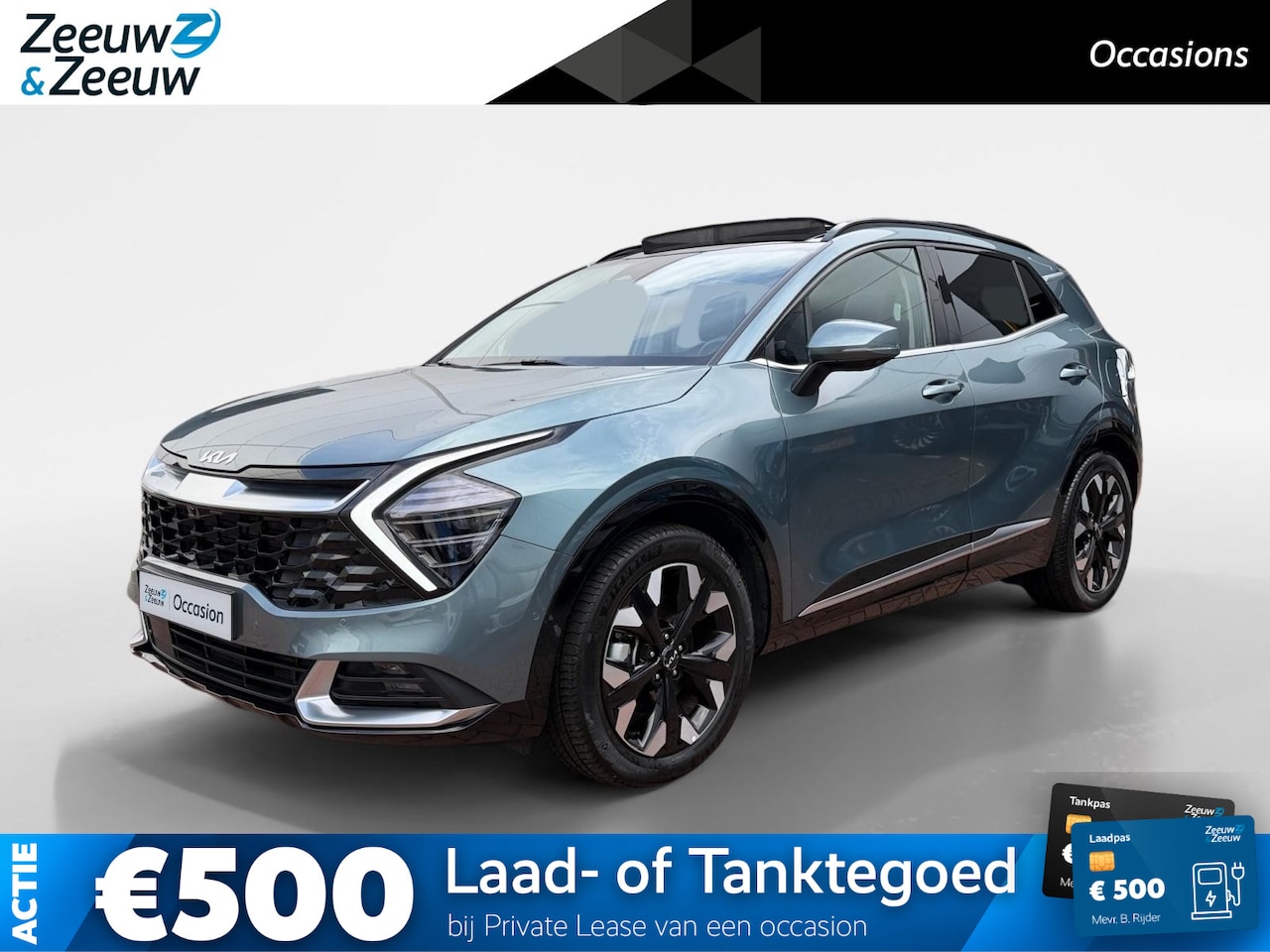 Kia Sportage - 1.6 T-GDi PHEV DynamicPlusLine | Zeer nette auto | Open dak | Stoel & stuur verwarming | A - AutoWereld.nl