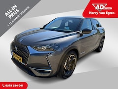 DS 3 Crossback - 1.2 Grand Chic 130pk Automaat | Leder | Navi | Camera | HUD | Adapt. Cruise |
