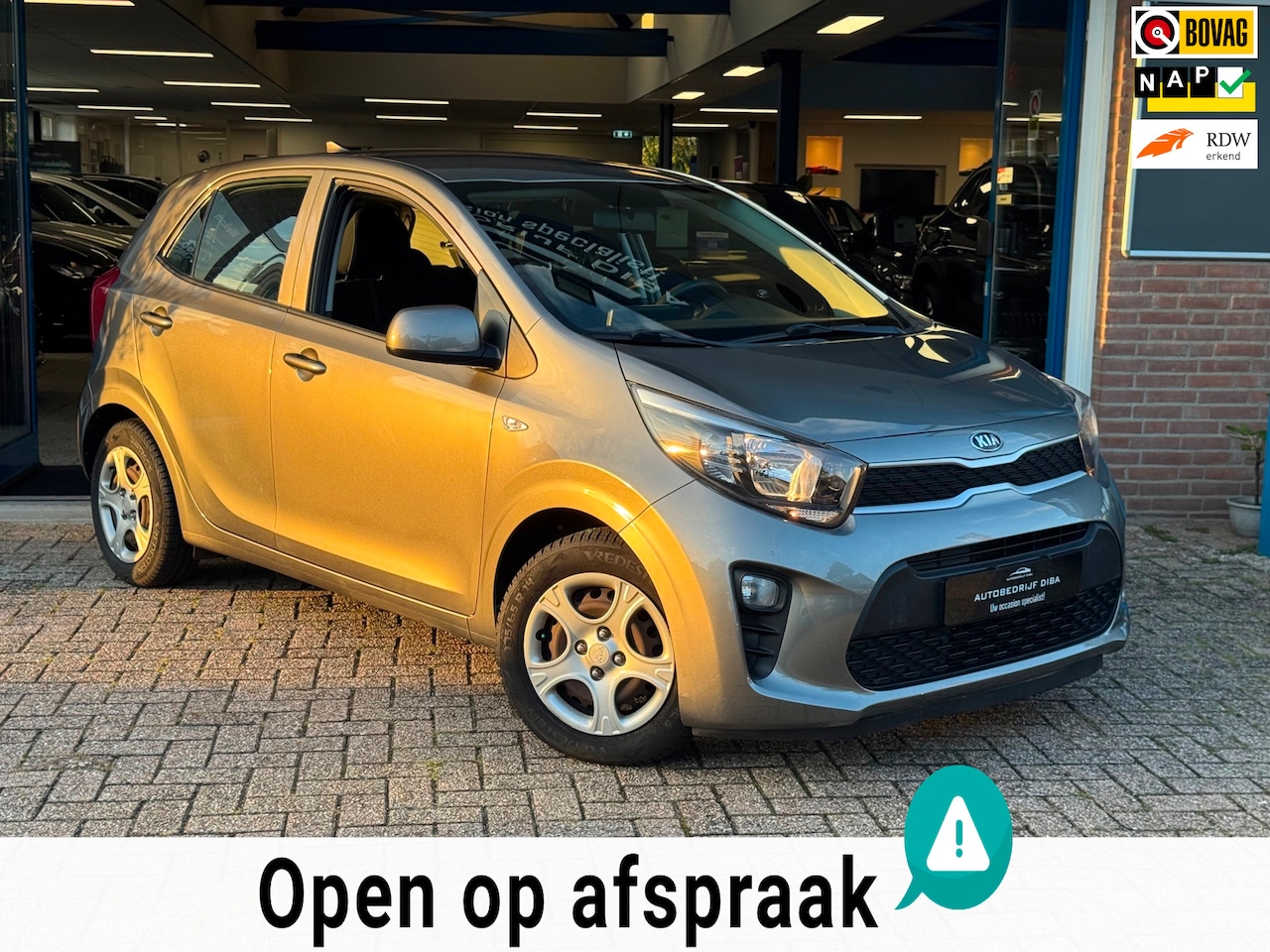 Kia Picanto - 1.0 MPi ComfortPlusLine 2019 CARPLAY CARPLAY NAP - AutoWereld.nl