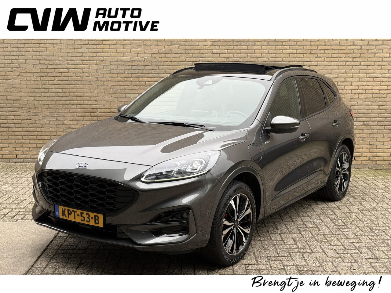 Ford Kuga - 2.5 PHEV 224pk ST-Line X | 53.000km | Panoramadak | Camera voor&achter | Navigatie | 19 in - AutoWereld.nl