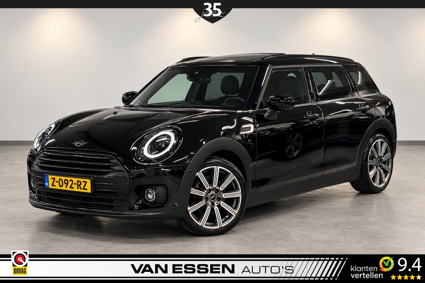 MINI Clubman - 1.5 One MINI Yours | Pano | Navi | Carplay | Sfeerlicht | Stoelverw. | Leder | Dealer Onde - AutoWereld.nl
