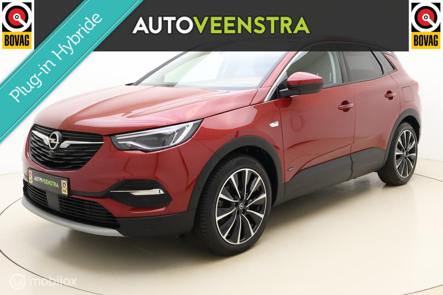 Opel Grandland X - 1.6 Turbo Hybrid4|TREKH|STOELVERW|LED|CAM - AutoWereld.nl