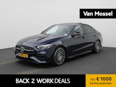 Mercedes-Benz C-klasse - 180 AMG Line | Automaat | Panoramadak | Apple Carplay / Android Auto | Trekhaak | Virtual