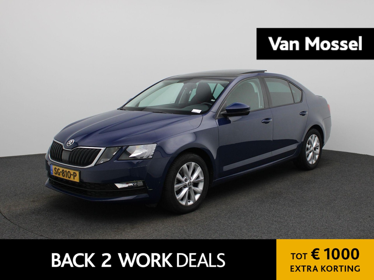 Skoda Octavia - 1.0 TSI Greentech Ambition Business | Apple Carplay / Android Auto | Panoramadak | Parkeer - AutoWereld.nl