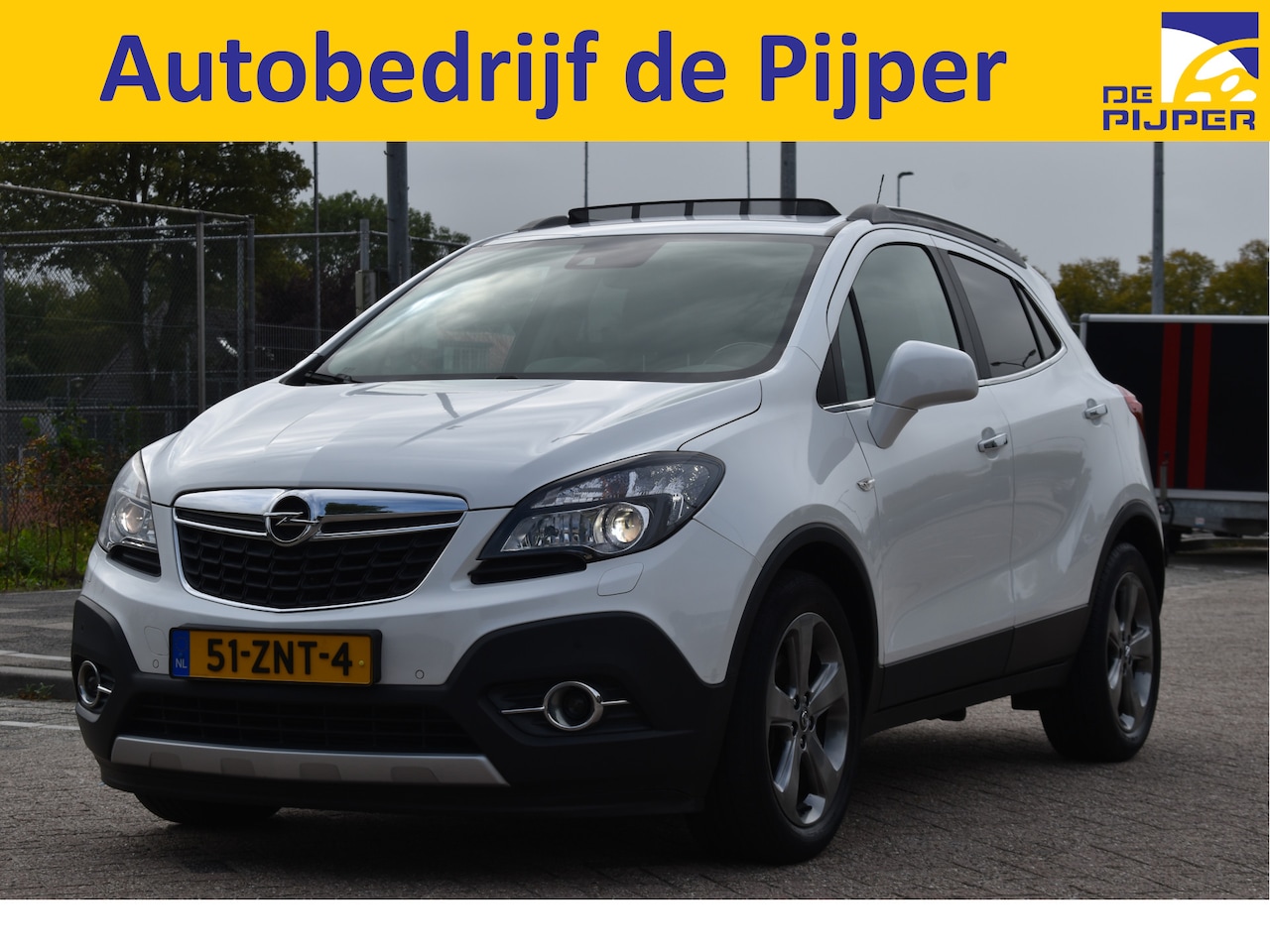 Opel Mokka - 1.4 T 141 pk Cosmo+ Executive 4x4 | NL-Auto | Vol | Open dak | Camera | Trekhaak | Leder | - AutoWereld.nl