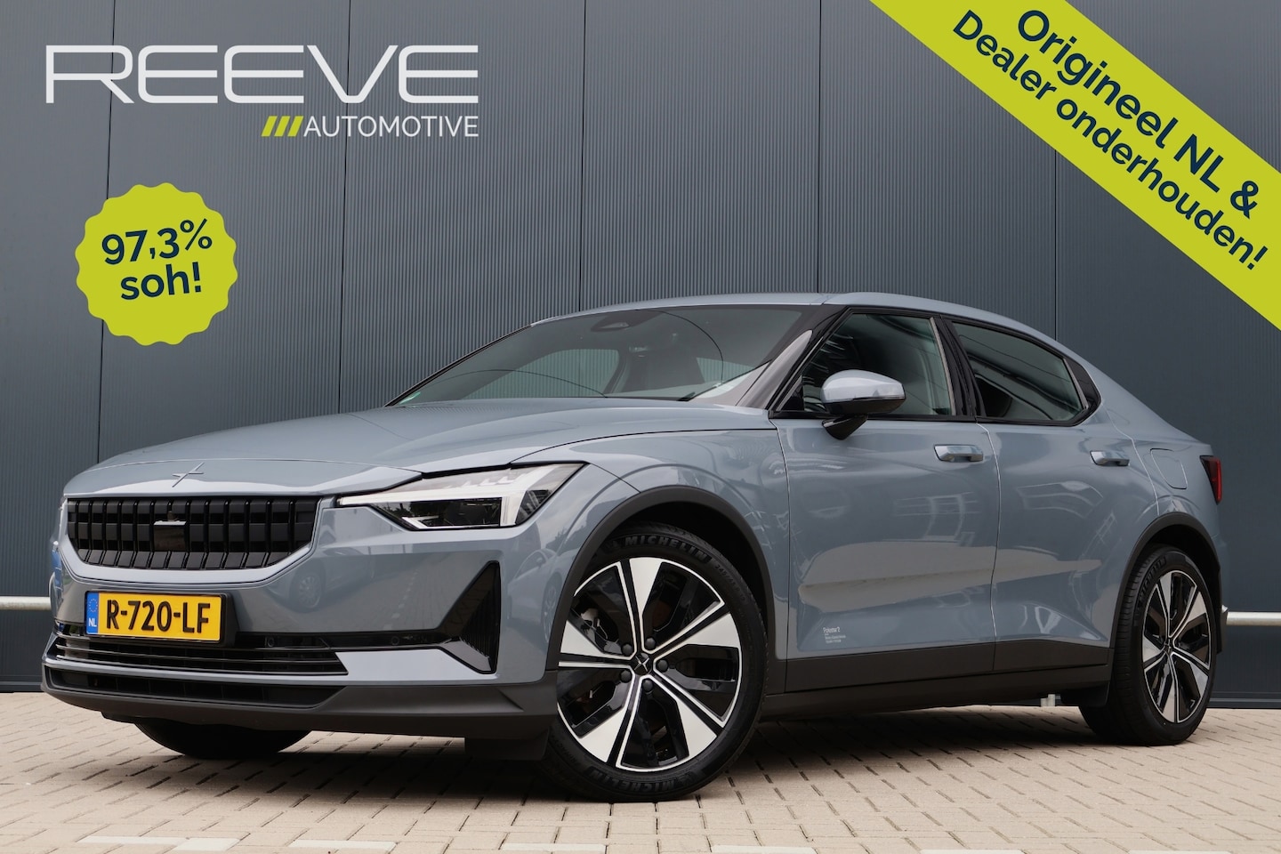 Polestar 2 - Long Range Single Motor 78 kWh | 97,3% soh! | Plus Pack | Panodak | Harman Kardon | Warmte - AutoWereld.nl