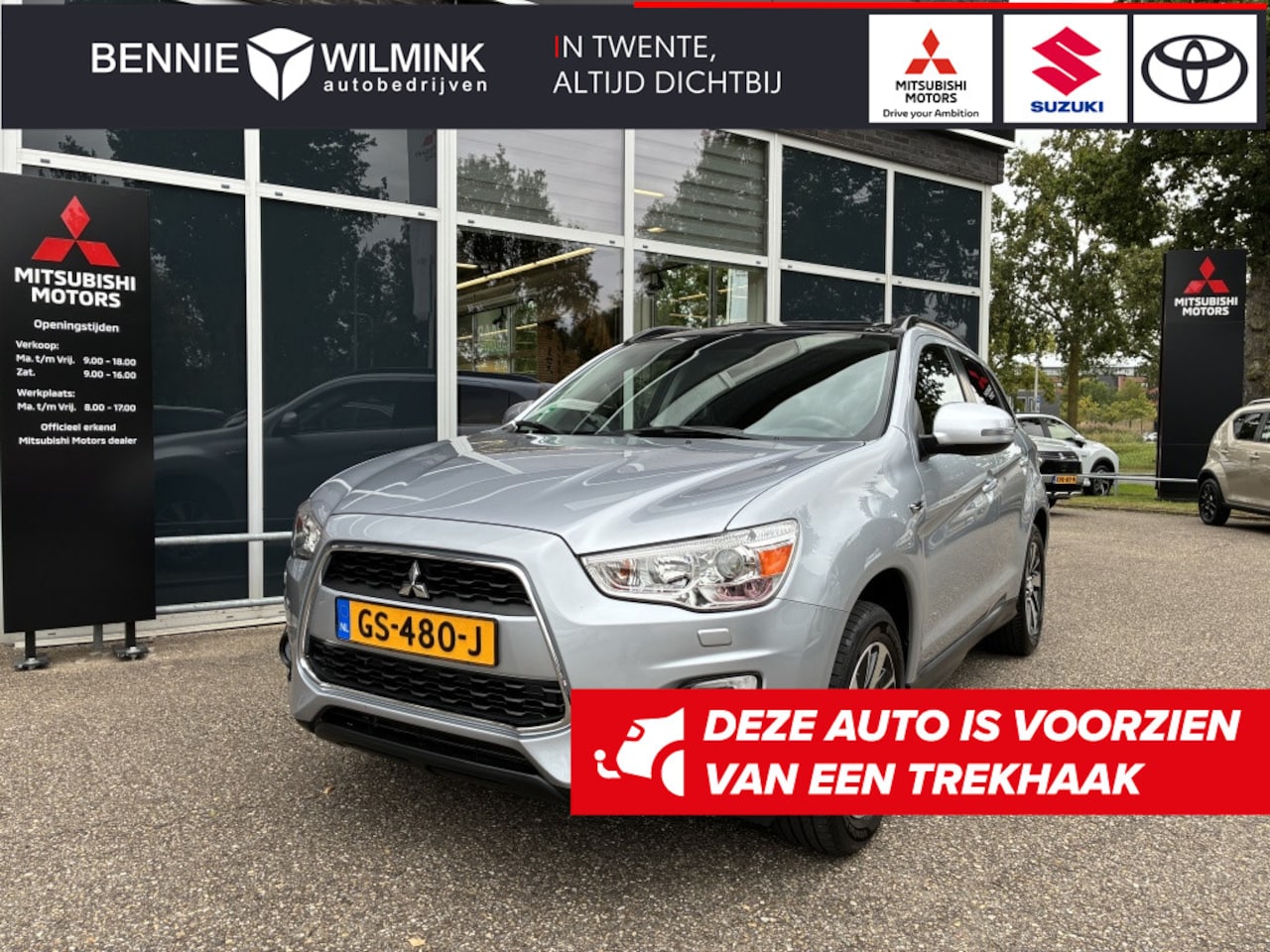 Mitsubishi ASX - 1.6 ClearT. Intense+ | Trekhaak - AutoWereld.nl