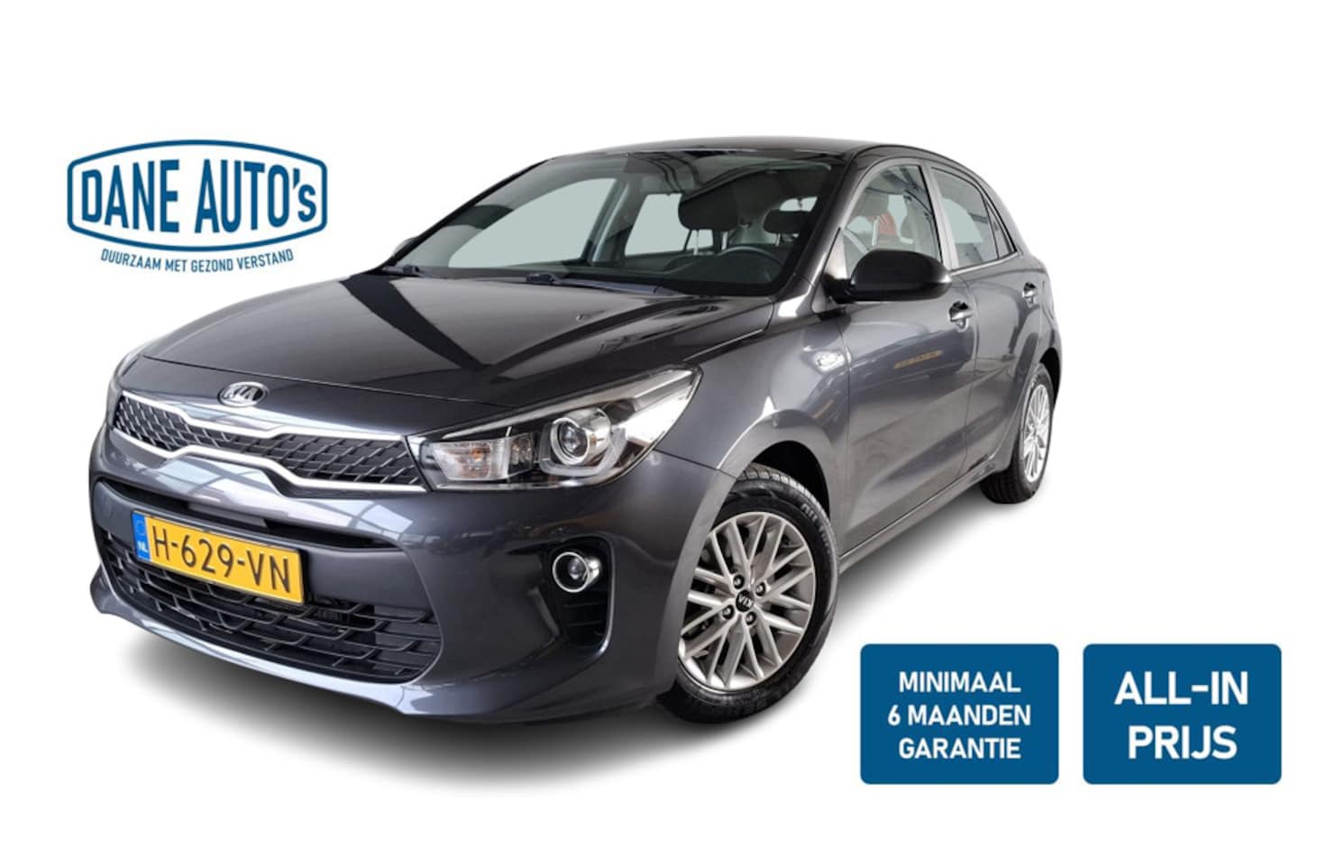 Kia Rio - 1.0 TGDI DynamicLine | PARK. SENSOR | TREKHAAK - RIJKLAARPRIJS - AutoWereld.nl