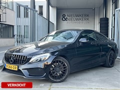 Mercedes-Benz C-klasse Coupé - 180 Premium Plus AMG | AUTOMAAT | LEDER | CAMERA | NAVI | CRUISE CONTROL | CLIMATE CONTROL