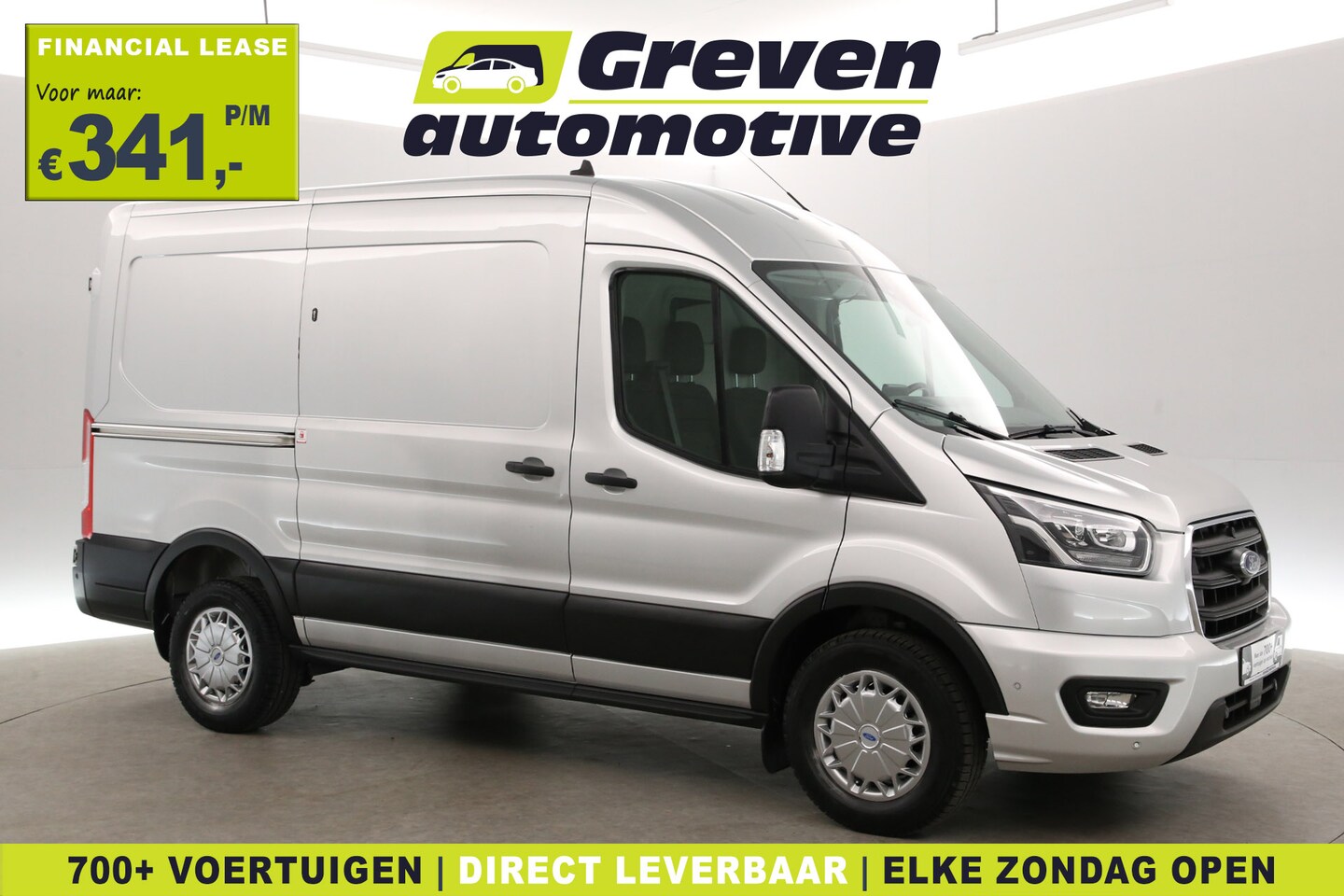 Ford Transit - 2.0 TDCI L2H2 185PK Limited | Automaat | Airco | Cruise | Carplay | 3 Zits | Trekhaak | Na - AutoWereld.nl