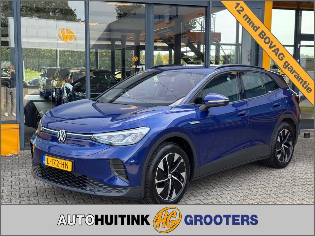 Volkswagen ID.4 - Pro 77kWh -SOH 90% - trekhaak org - stoelverwarming - adap cruise - AutoWereld.nl