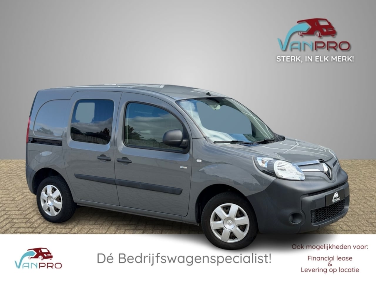 Renault Kangoo - Z.E. 33kw Elektrisch NAP / Navi / Airco / Cruise / huuraccu - AutoWereld.nl