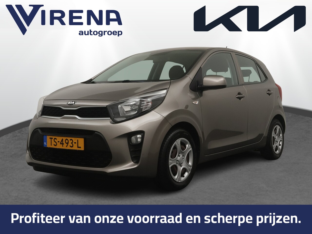 Kia Picanto - 1.0 CVVT EconomyPlusLine Airco - Elektrische Ramen - AutoWereld.nl