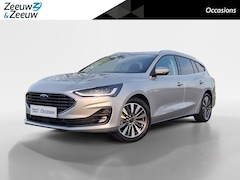 Ford Focus Wagon - 1.0 EcoBoost Hybrid Titanium X | NL Auto | Winterpack | Climate Control | Camera | Pakeers