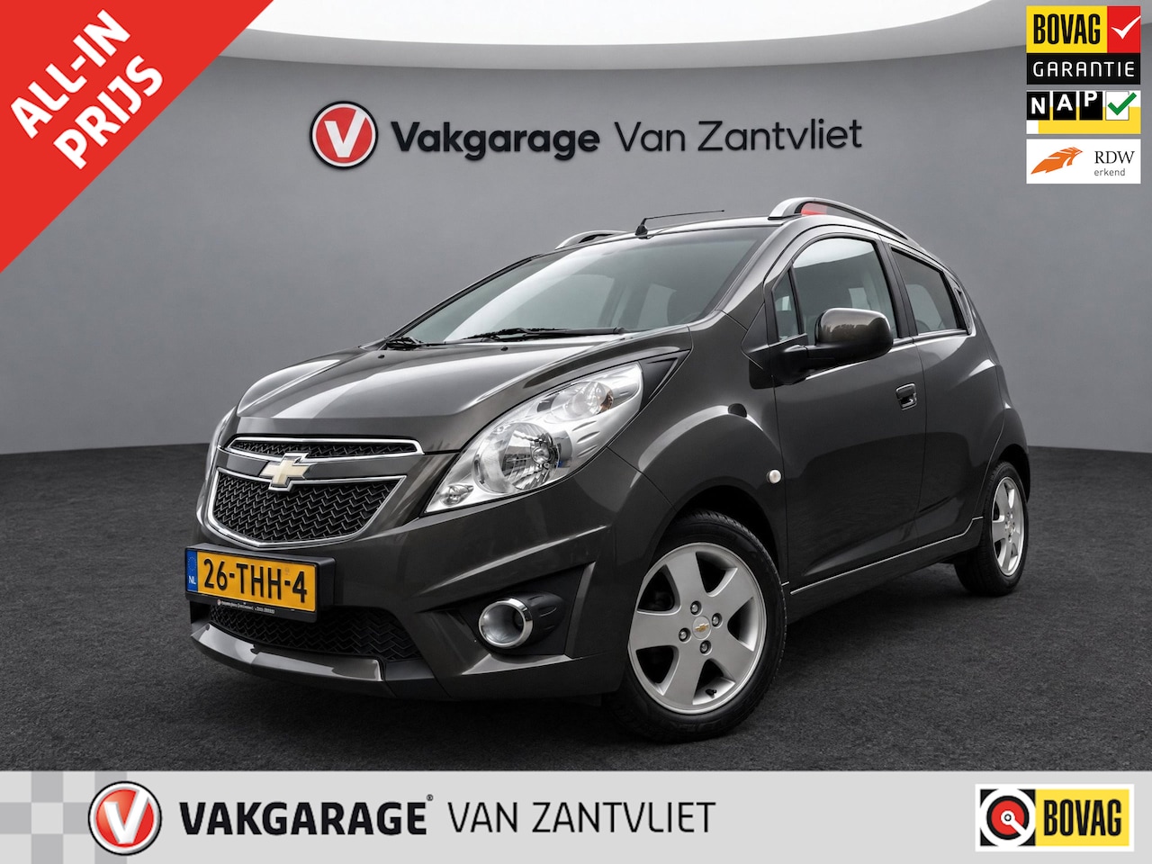 Chevrolet Spark - 1.2 16V (12 mnd BOVAG-garantie) - AutoWereld.nl