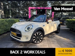 MINI Cabrio - 1.5 Cooper Chili | AUTOMAAT | HARMAN KARDON | LEDER | PARKEERSENSOREN | STOELVERWARMING |