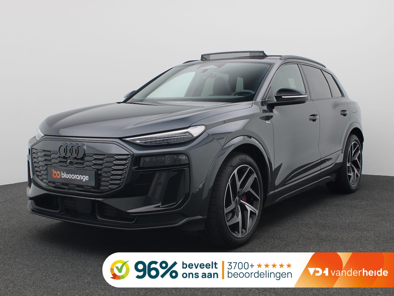Audi Q6 e-tron - S edition performance 100 kWh 306PK Aut. SOH 99,99%, Panoramadak, Trekhaak, Sportstoelen P - AutoWereld.nl
