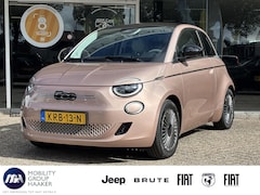 Fiat 500e - La Prima 42 kWh | Panoramadak | Apple-Android | Parkeercamera