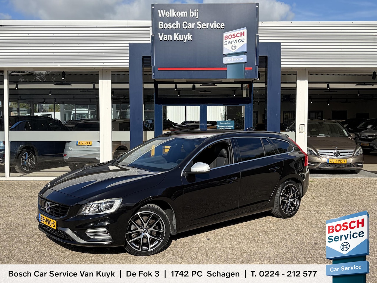 Volvo V60 - 2.0 T4 Business Sport / Automaat / 190 PK / Dealer-Onderhouden / Standkachel / Adaptieve C - AutoWereld.nl