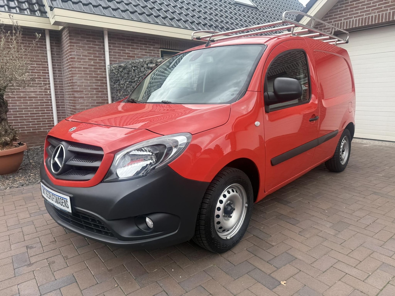 Mercedes-Benz Citan - 108 CDI Sortimo inrichting airco trekhaak - AutoWereld.nl