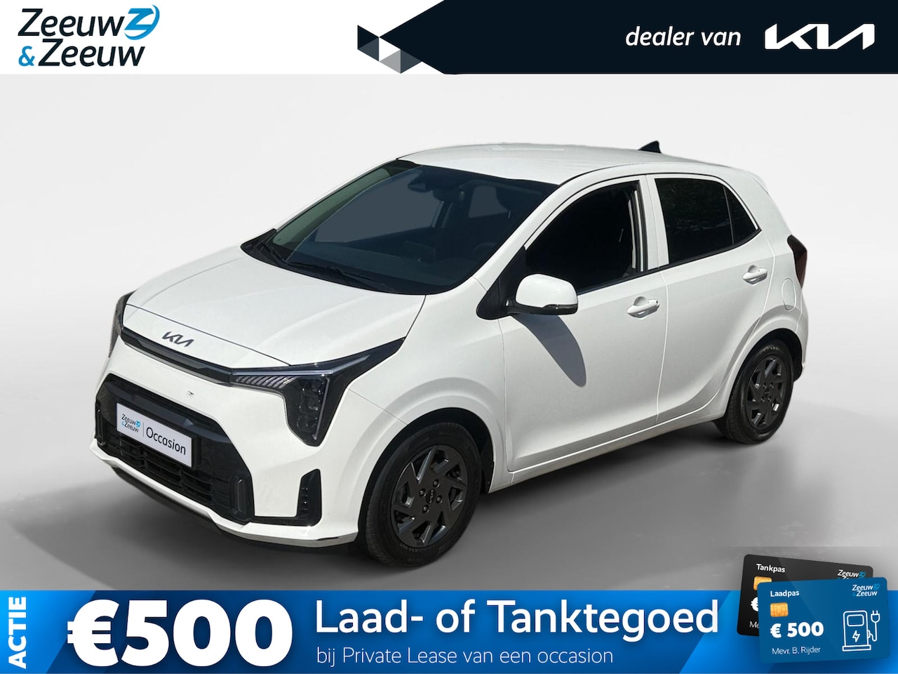 Kia Picanto - 1.0 DPI DynamicPlusLine Airco | LM-velgen | Camera | Cruise control | Bluetooth | Navigati - AutoWereld.nl