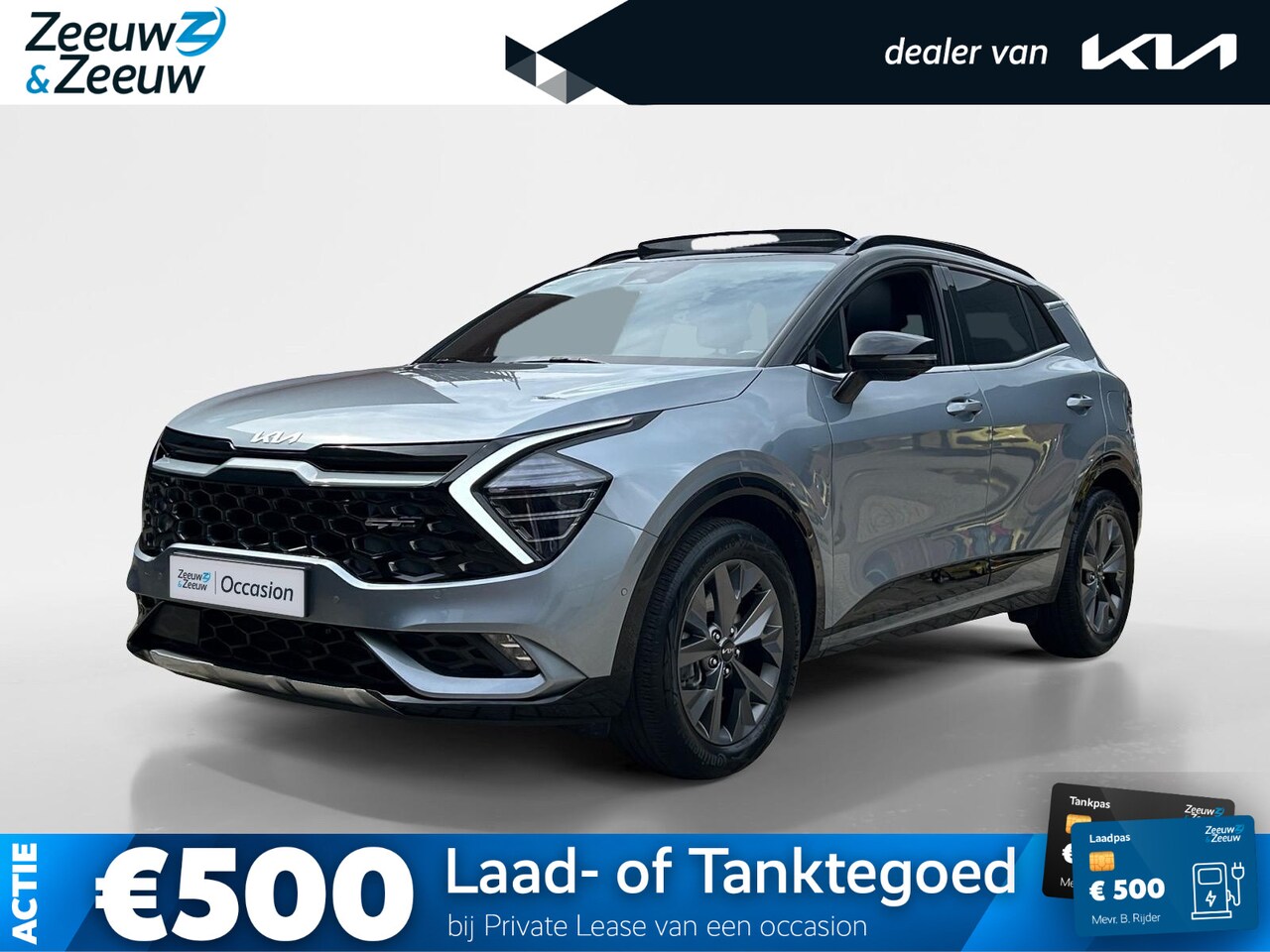 Kia Sportage - 1.6 T-GDi Hybrid GT-PlusLine | Apple Carplay / Android Auto | Navigatiesysteem | Elektrisc - AutoWereld.nl