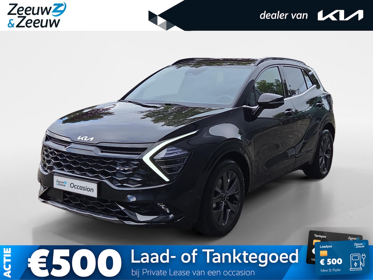 Kia Sportage - 1.6 T-GDi Hybrid GT-PlusLine | Camera | Navi | Panoramadak | Stoel + Stuurverwarming | Sto - AutoWereld.nl