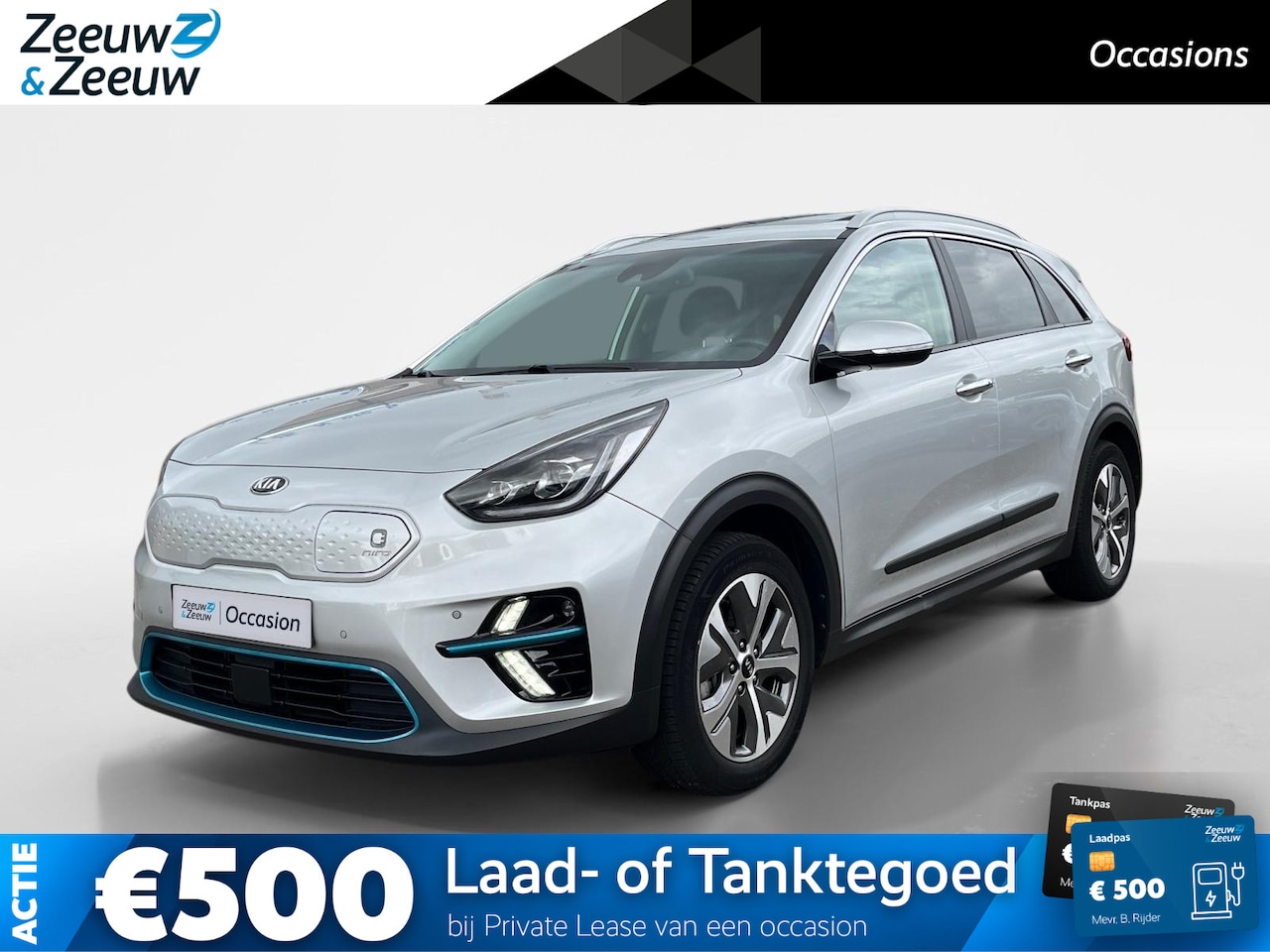 Kia e-Niro - DynamicPlusLine 64 kWh | Elektrisch schuifdak | Keyless entry | Stoelverwarming - AutoWereld.nl