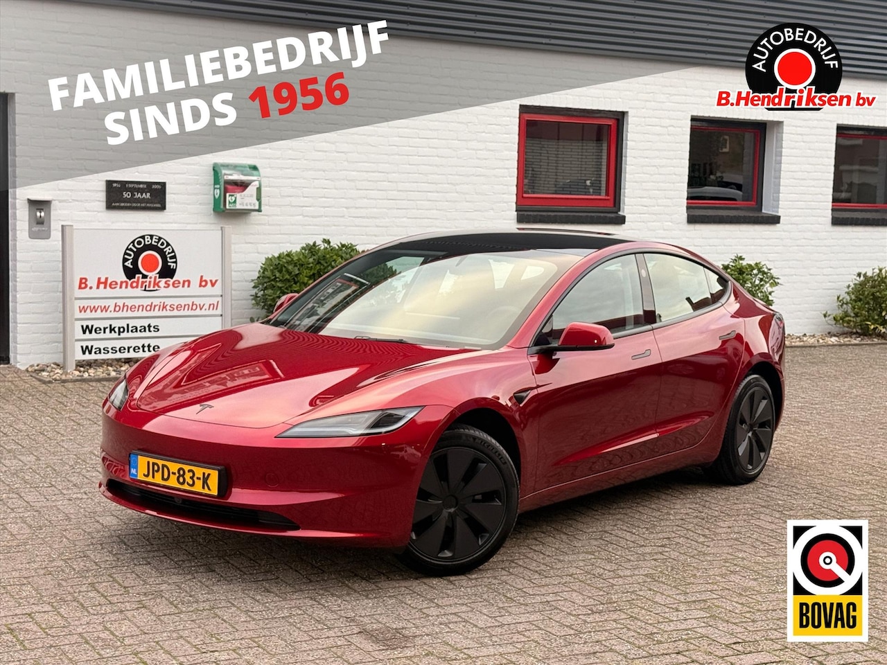 Tesla Model 3 - Long Range RWD/ 750KM WLTP/ December 2025/ Camera voor/ Knipperlicht hendel/ Warmtepomp/ 1 - AutoWereld.nl