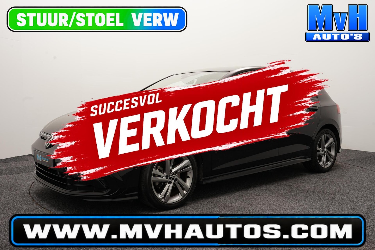 Volkswagen Golf - 1.5 eTSI R-Line|STOEL/STUUR.VERW|CARPLAY|LED - AutoWereld.nl