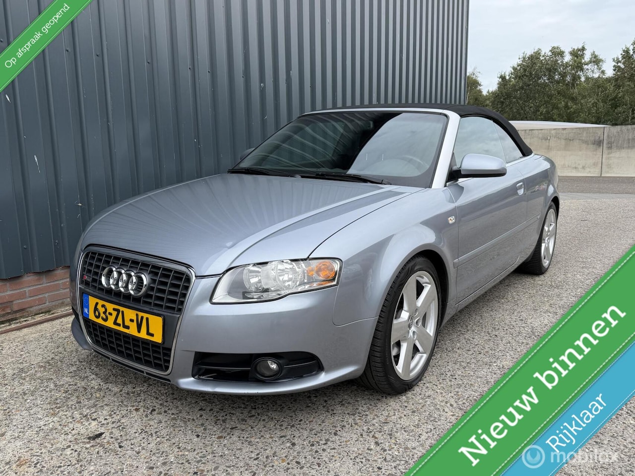 Audi A4 Cabriolet - 2.0 TFSI Pro Line NIEUW DAK/LANGE APK/ STOEL VERWARMING - AutoWereld.nl