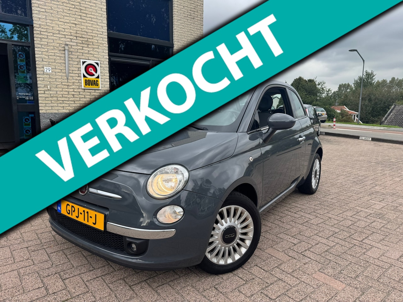Fiat 500 - 1.2 Lounge- panodak- lm velgen- zuinig - AutoWereld.nl