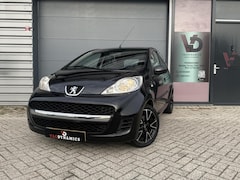 Peugeot 107 - 1.0-12V Black & Silver 5DRS NAP ISOFIX Airco