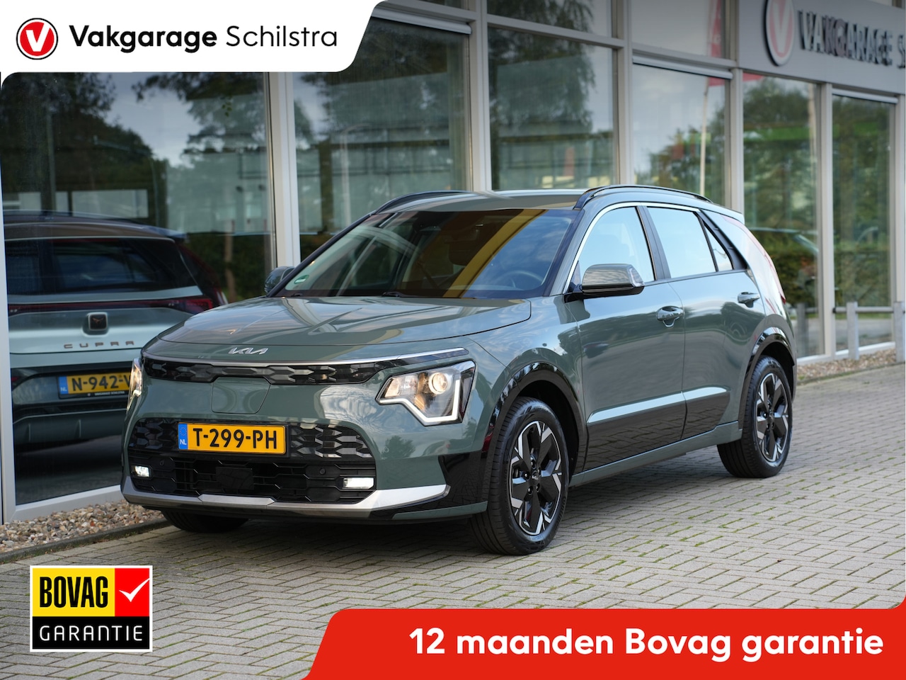 Kia Niro EV - DynamicLine 64.8 kWh SOH 100% | Cruise control adaptief met stop&go en stuurhulp | Achteru - AutoWereld.nl