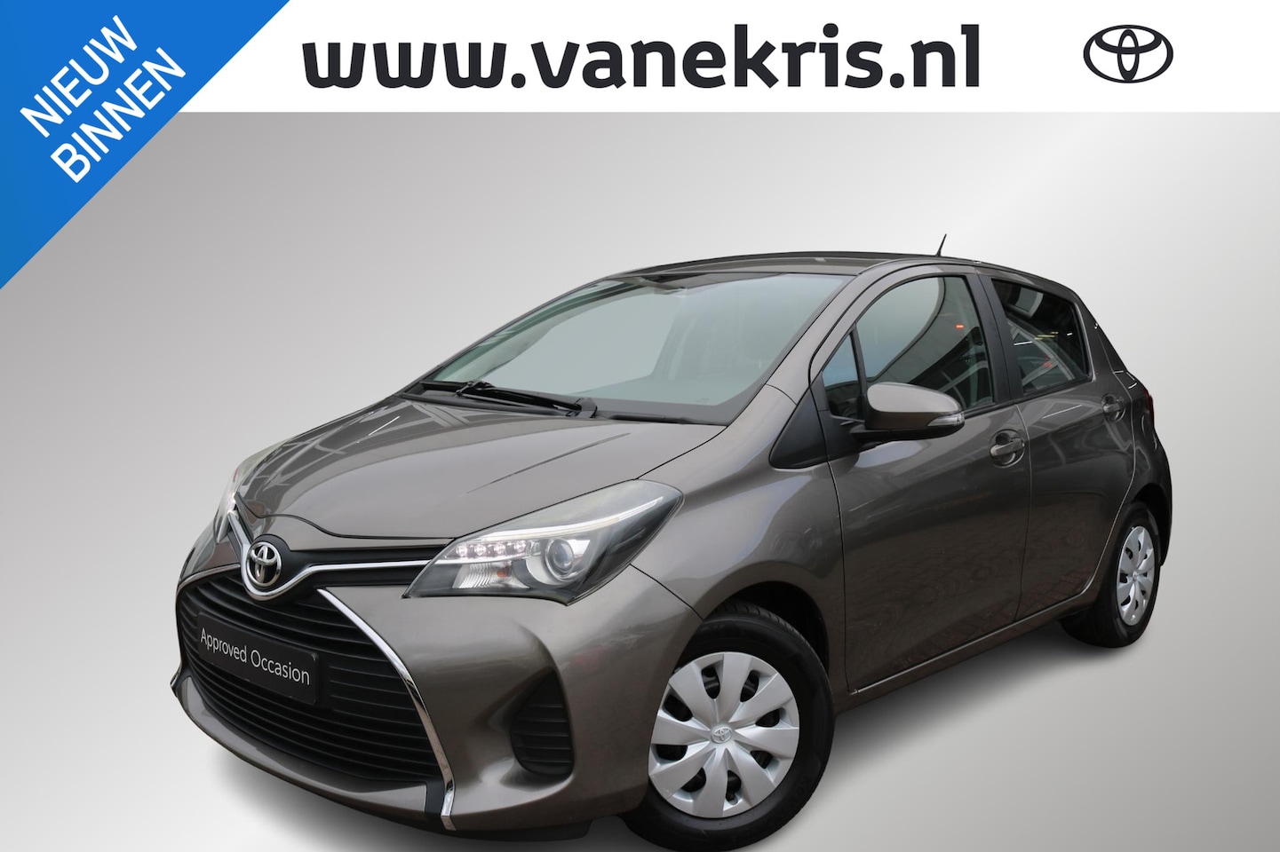 Toyota Yaris - 1.0 VVT-i Aspiration 1.0 VVT-i Aspiration ,Airco, Camera - AutoWereld.nl