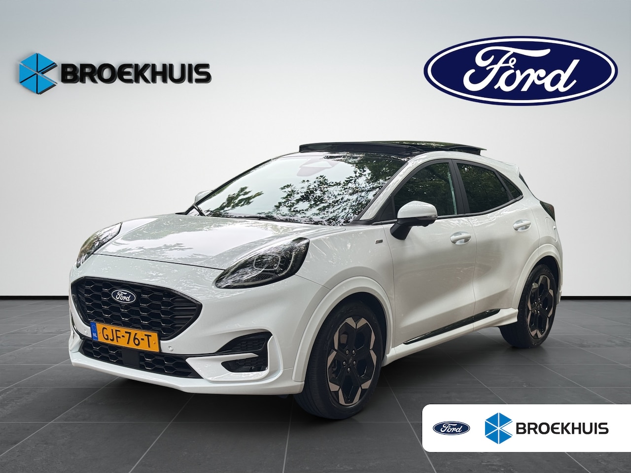 Ford Puma - 1.0 EcoBoost Hybrid ST-Line X Automaat 125pk | Driver Assistance & Winter Pack | Pano dak - AutoWereld.nl