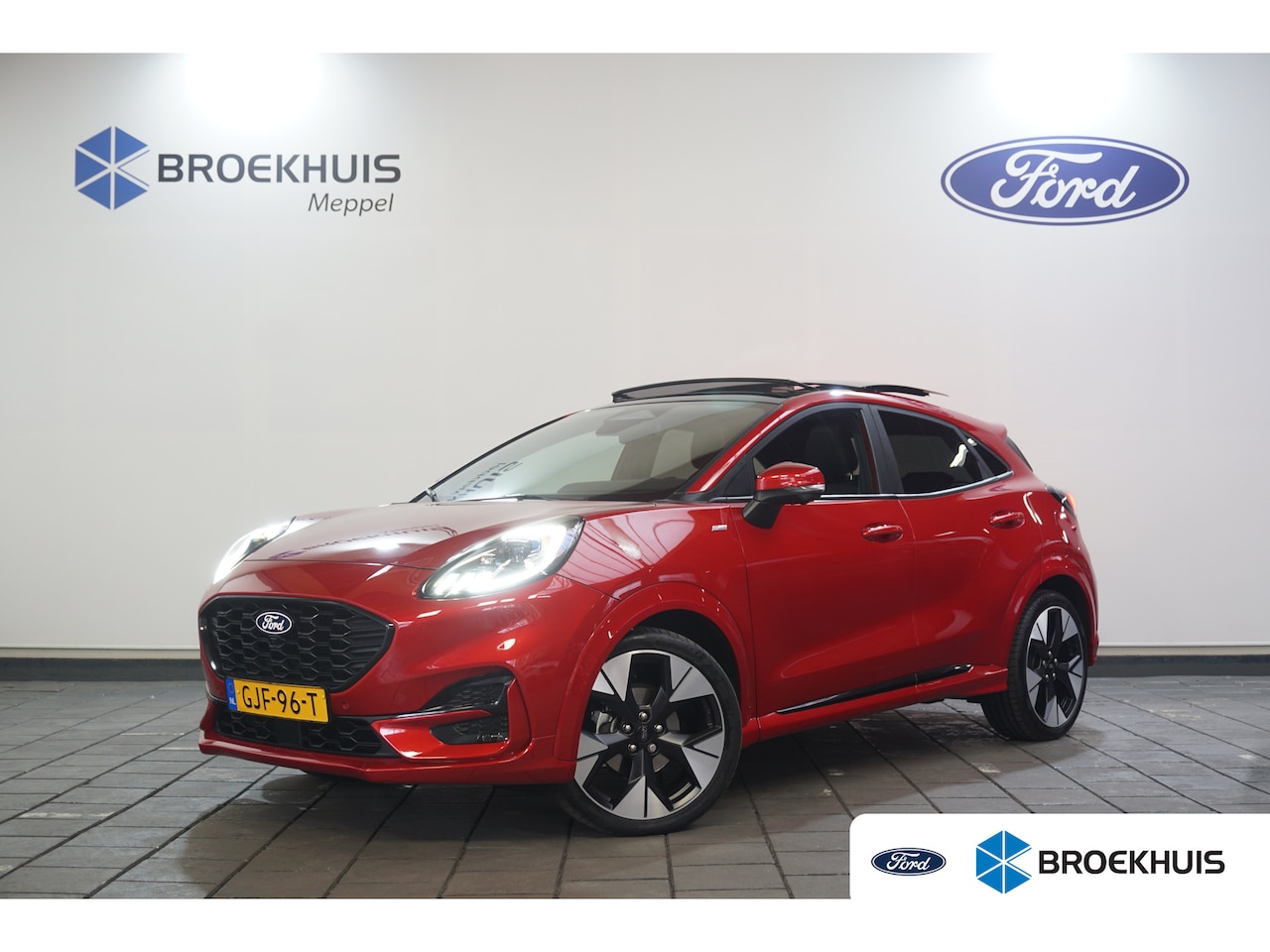 Ford Puma - 1.0 EcoBoost Hybrid ST-Line X | Panoramadak | Driver Assistance Pack | Winter Pack | Matri - AutoWereld.nl
