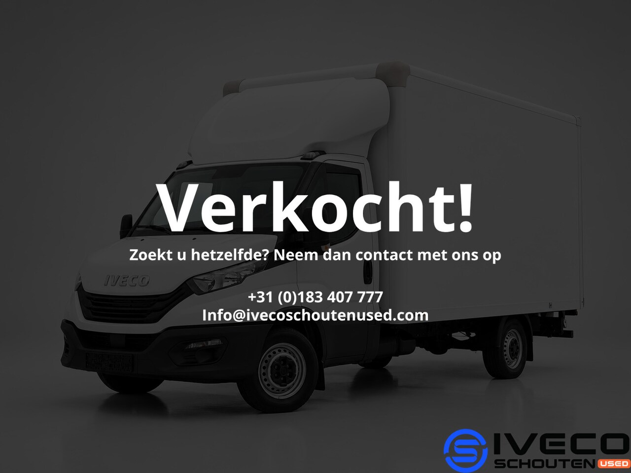 Iveco Daily - 35 S 16 35S16 A8 2.3L 160pk - Enkellucht - W4100 - Climate Control - Automaat - Achterdeuren - Blu - AutoWereld.nl