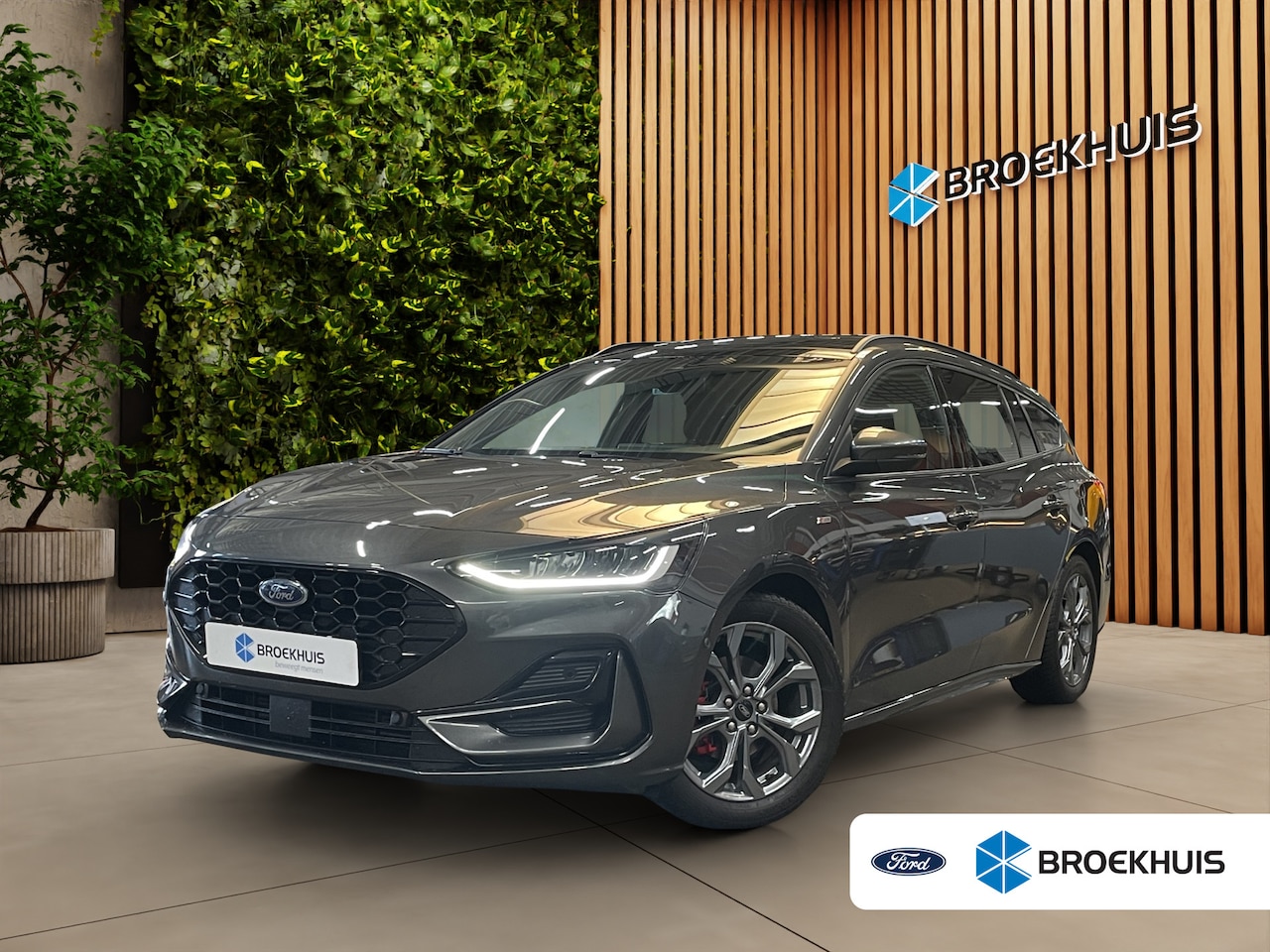 Ford Focus Wagon - 1.0 EcoBoost Hybrid ST Line X | Panorama dak | Adapt. Cruise | B&O | Apple Carplay | AGR-S - AutoWereld.nl