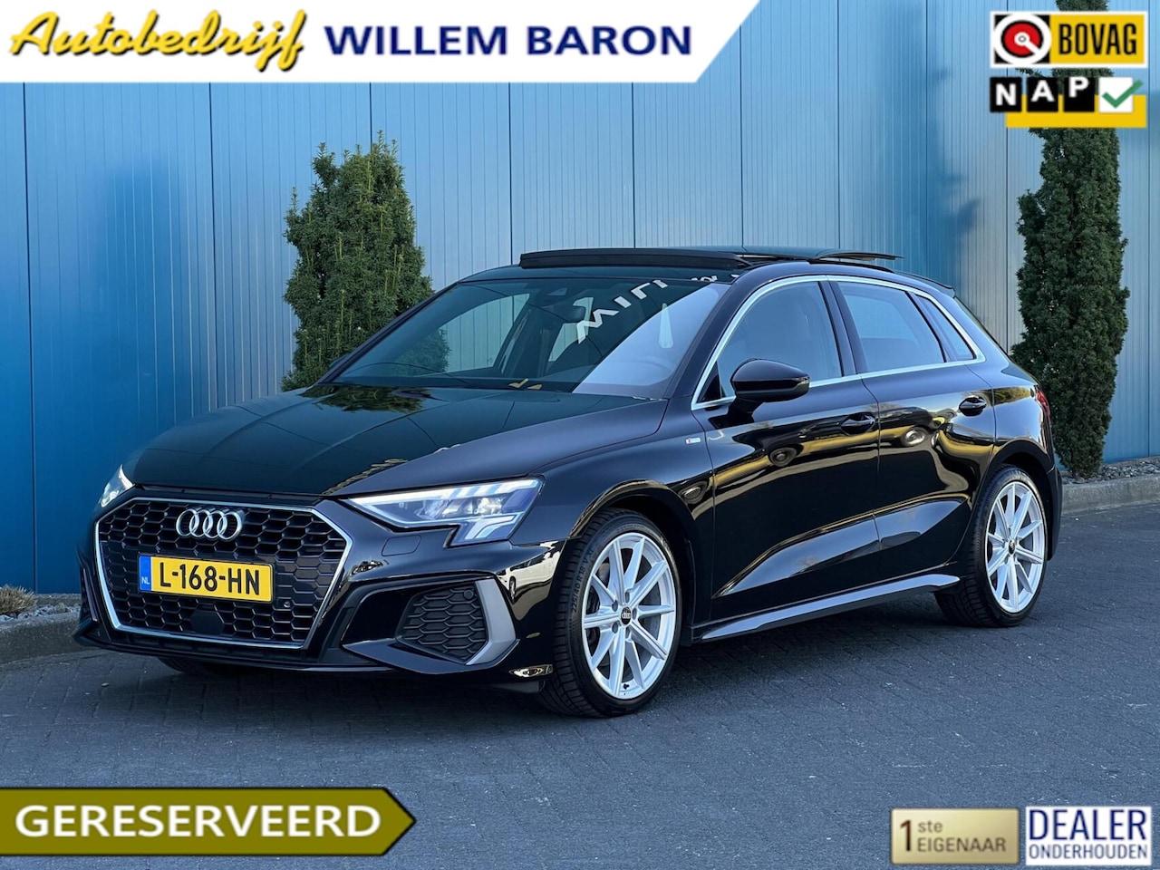 Audi A3 Sportback - 30 TFSI S edition PANO | CARPLAY/ANDROID | CRUISE | DIGI.DASHB | NAV | LED | PDC | 18'LMV - AutoWereld.nl