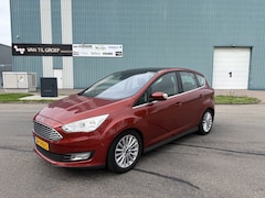 Ford C-Max - 1.0i Eco-Boost Titanium 6-Bak 125 PK. Zuinige en mooie auto van de eerste eigenaar Alle ke