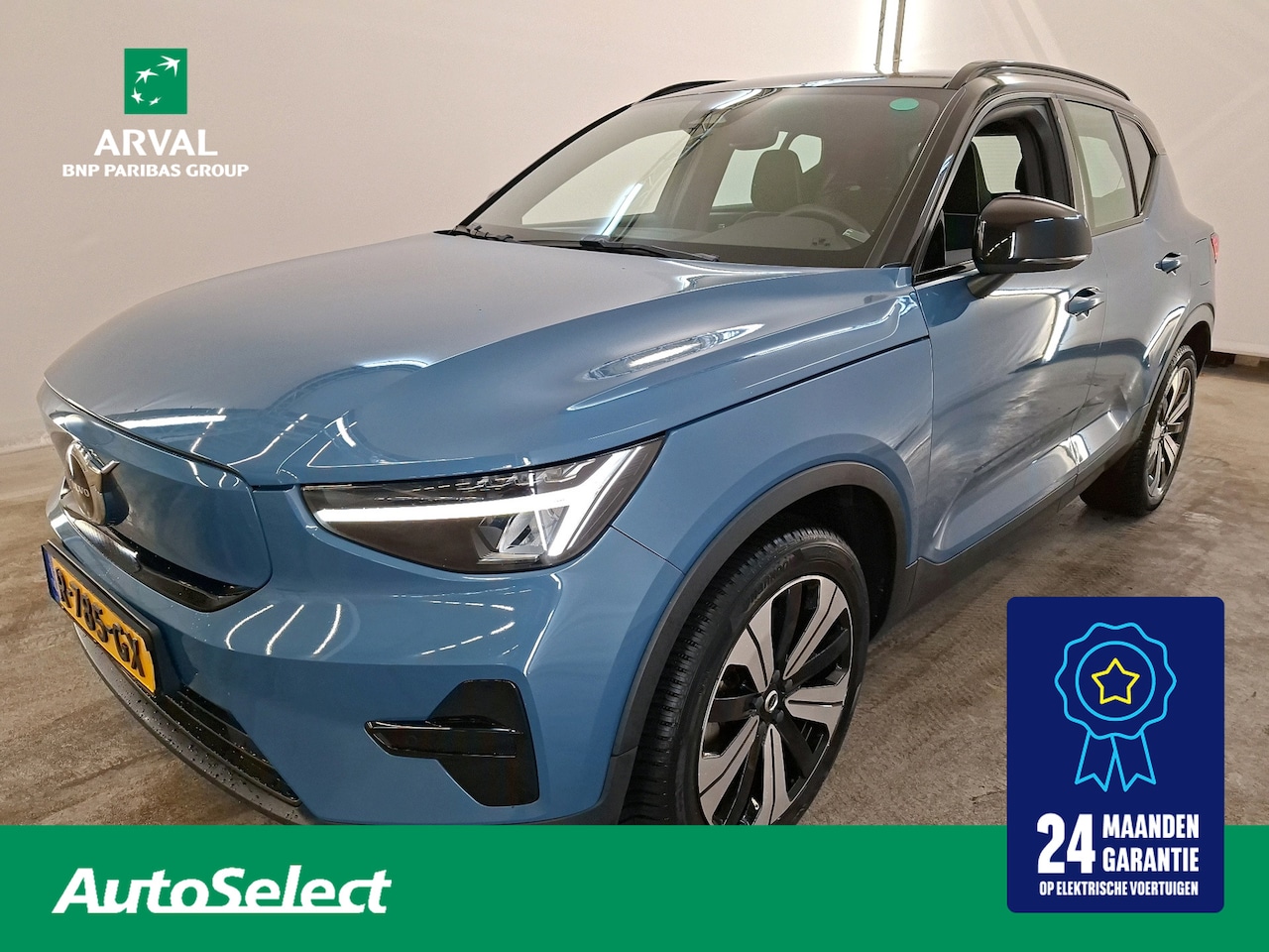 Volvo XC40 - 70 kWh 231pk Recharge Plus | SOH 93% | Warmtepomp | Stuur- en Stoelverwarming | CarPlay | - AutoWereld.nl